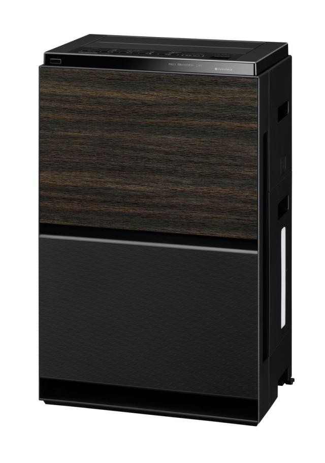 パナソニック 空気清浄機【加湿機能付】（空清40畳まで 加湿：木造15畳、プレハブ24畳まで 木目調） F-VXW90-TM返品種別A