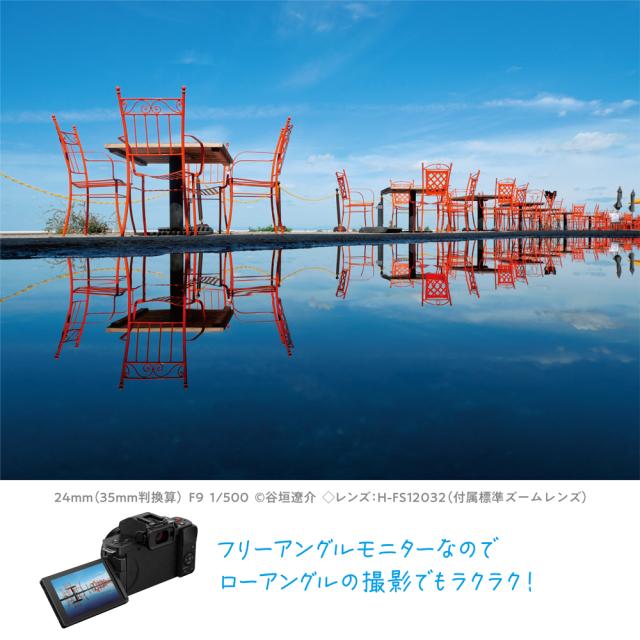 パナソニック DC-G100DW-K ミラーレス一眼カメラ「LUMIX G100D」ダブルズームレンズキットPanasonic Kキット[DCG100DWK] 返品種別A_5