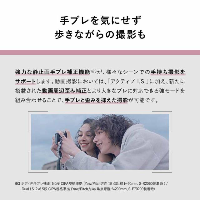 パナソニック フルサイズミラーレス一眼カメラ「LUMIX DC-S9」広角ズームレンズキット（ダークシルバー） Panasonic DC-S9N-S返品種別Aの通販は