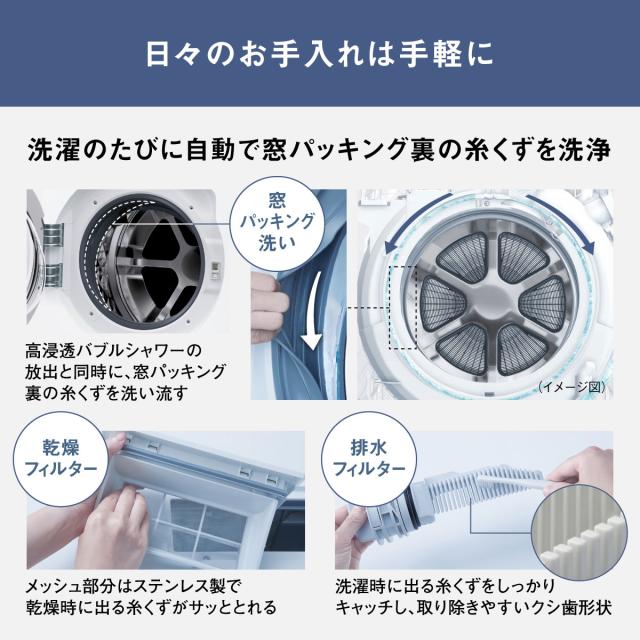 パナソニック 美品 洗濯機 5Kg 23年式 2412081807 パナソニック ドラム式洗濯乾燥機 洗濯12.0kg 乾燥6.0kg 幅60.4