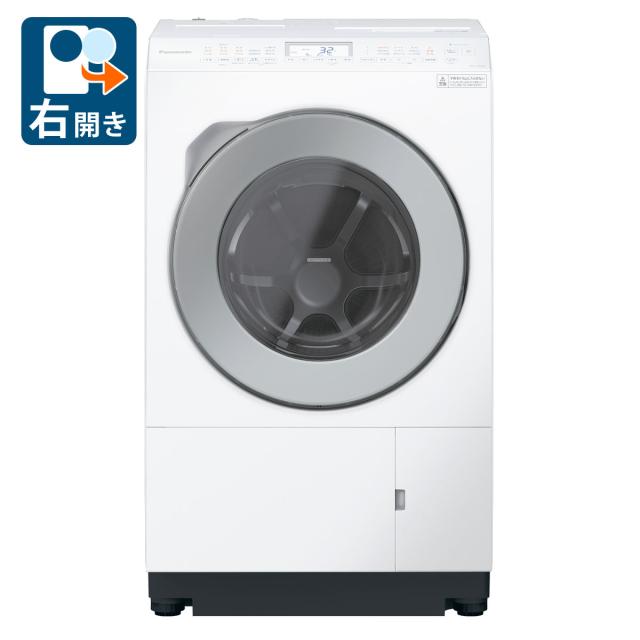 値下げ中！【未使用】Panasonic NA-LX127AL-W WHITE Panasonic NA-LX127DL-W ドラム式洗濯乾燥機 左開き マット