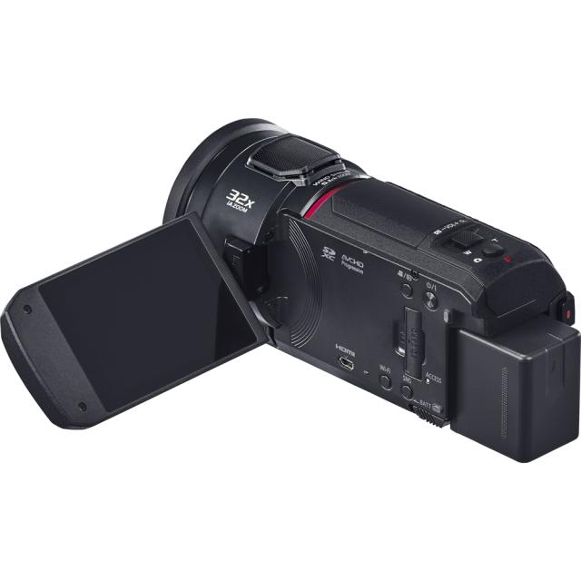 パナソニック HC-VX3-K デジタル4Kビデオカメラ「HC-VX3」（レザーブラック）Panasonic[HCVX3K] 返品種別A_4