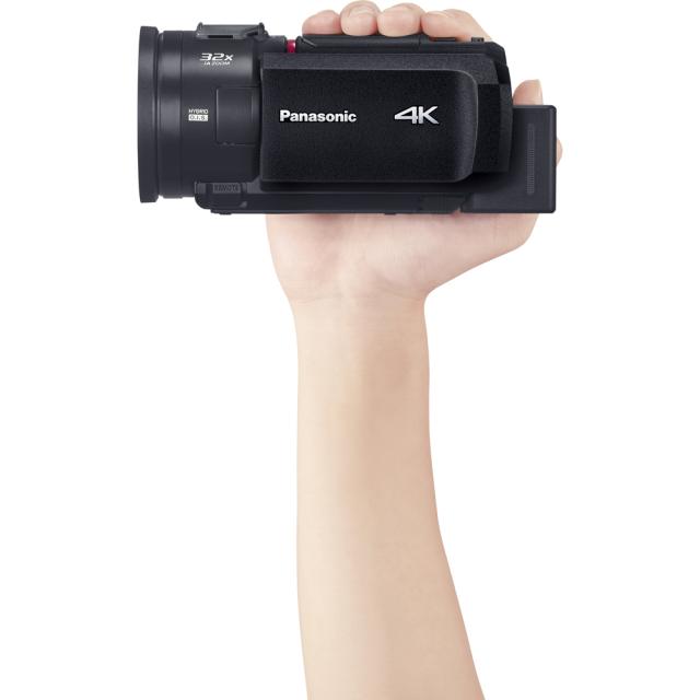 パナソニック HC-VX3-K デジタル4Kビデオカメラ「HC-VX3」（レザーブラック）Panasonic[HCVX3K] 返品種別A_6
