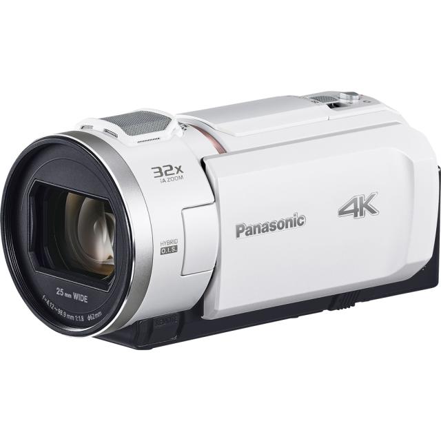 パナソニック HC-VX3-W デジタル4Kビデオカメラ「HC-VX3」（パールホワイト）Panasonic[HCVX3W] 返品種別A_3