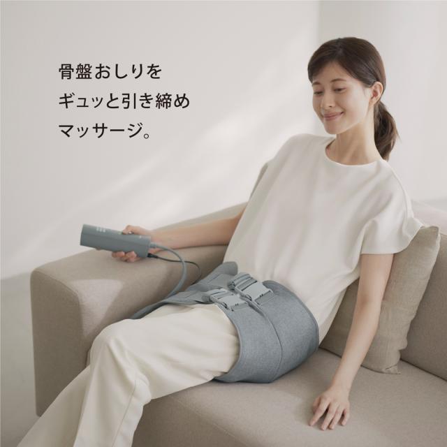 パナソニック EW-RA170-H エアーマッサージャー（ライトグレー）Panasonic 骨盤おしりリフレ[EWRA170H] 返品種別A_2