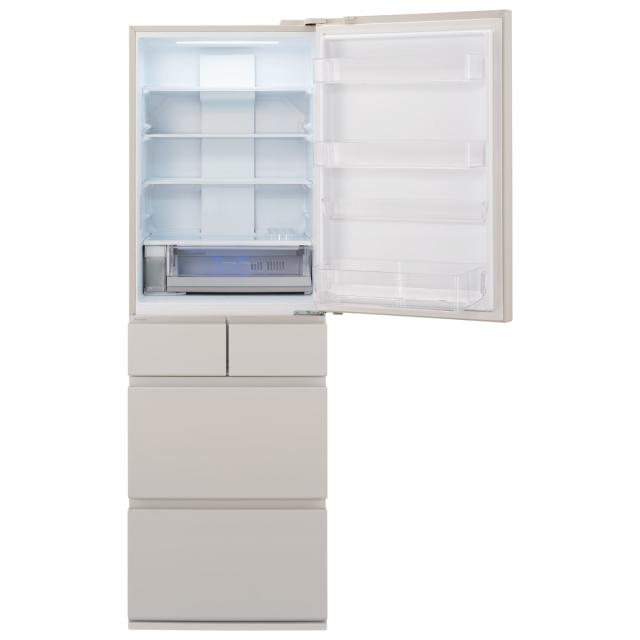 冷蔵庫 410L 右開き NR-E41RY2-C マットライトベージュ パナソニック NR-E41RY2-C 410L 5ドア冷蔵庫（マットライトベージュ