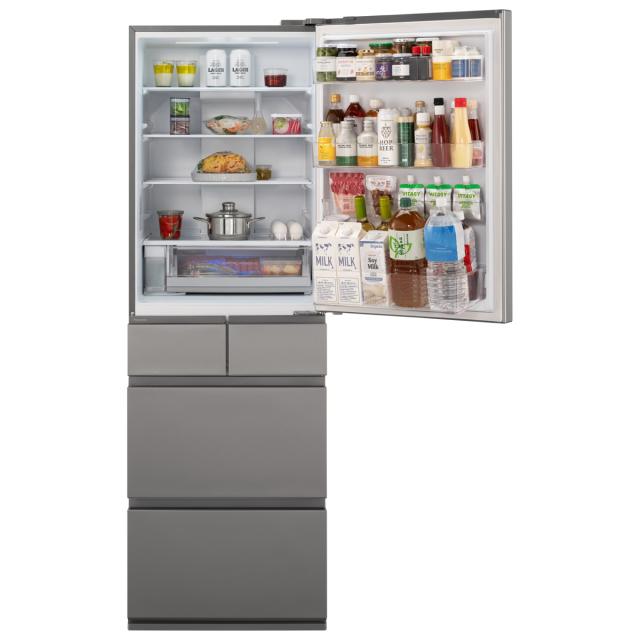 パナソニック NR-E41RY2-S 410L 5ドア冷蔵庫（シルバー）【右開き