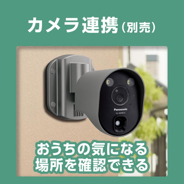 パナソニック 無線電話管する付 カラーテレビドアホン 2-7印字機 Panasonic 家じゅう「どこでも部屋の入り口電話機」 VL-N35AHF返品カテゴリー化A