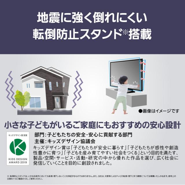 パナソニック 65V型 有機ELテレビ［地上・BS・110度CSデジタル4Kチューナー内蔵］ TV-65Z95B返品種別A_12