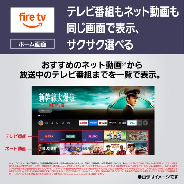 パナソニック 55V型 有機ELテレビ［地上・BS・110度CSデジタル4Kチューナー内蔵］ TV-55Z95B返品種別A_9
