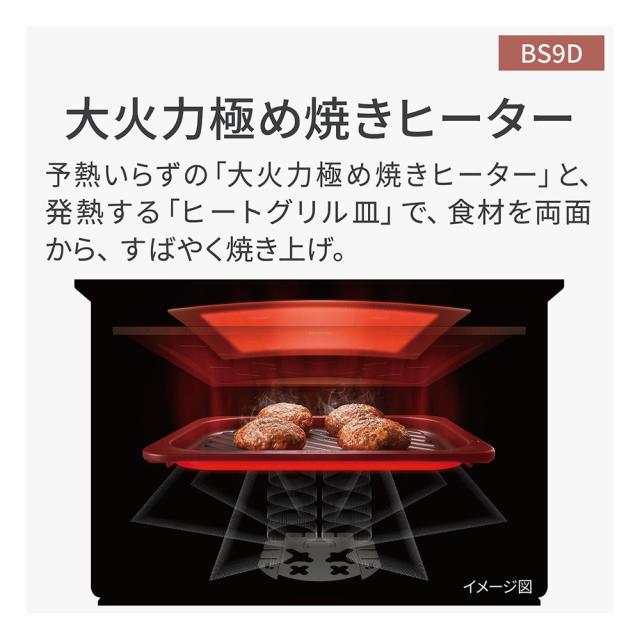 パナソニック NE-BS9D-W スチームオーブンレンジ　30L　ホワイトPanasonic　Bistro（ビストロ）[NEBS9DW] 返品種別A_4
