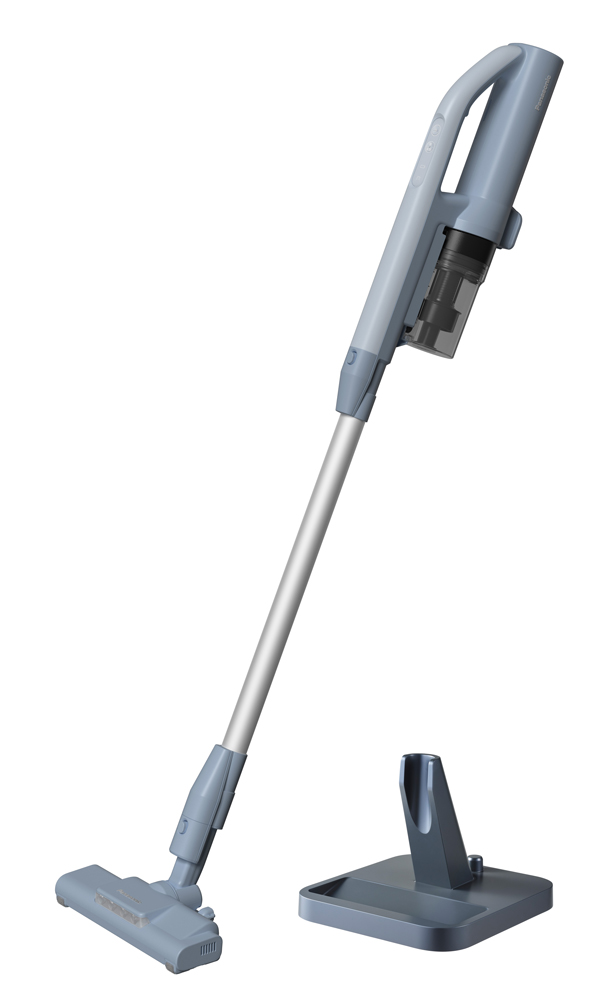 パナソニック サイクロン式スティッククリーナー  充電式 自走式パワーブラシ ブルー 【掃除機】　Panasonic MC-SB35K-A返品種別A