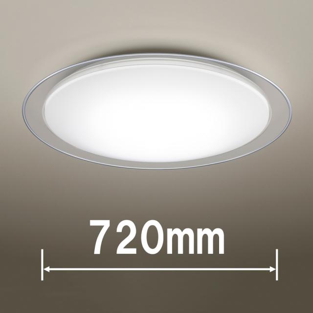 パナソニック 10畳〜12畳用　LEDシーリングライト【カチット式】 Panasonic　スタンダードシリーズ　シルバーリング HH-CM1239A返品種別A