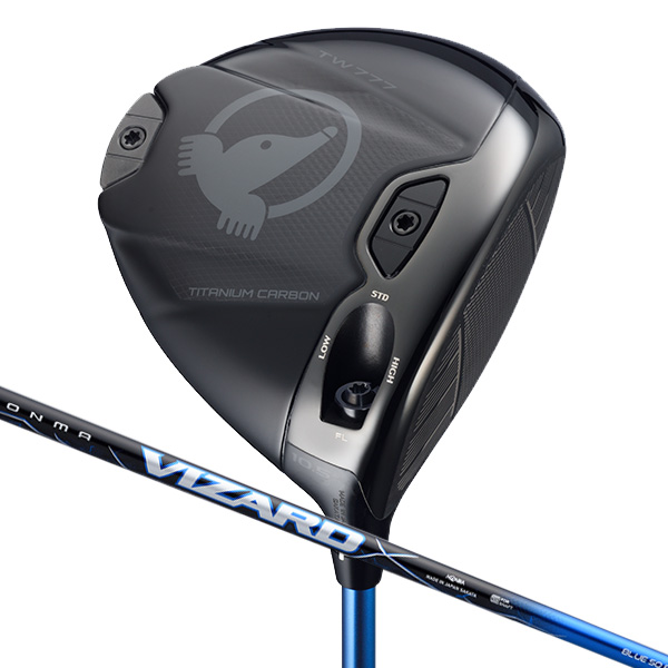 本間ゴルフ T//WORLD TW777 DRIVER ツアーワールド ドライバー 9.0（VIZARD BLUE 50 シャフト・フレックス：S） TW777-9-VZBL5S返品種別A
