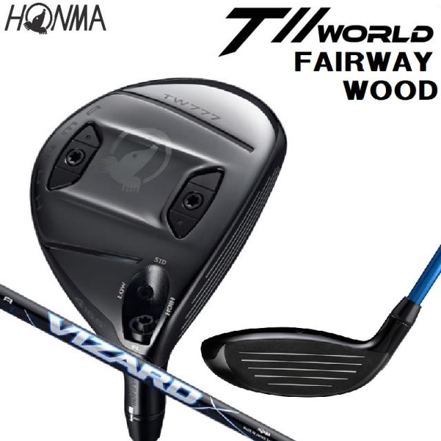 本間ゴルフ TW777-FW4-6S T//WORLD TW777 FAIRWAYWOOD ツアーワールド フェアウェイウッド W4（VIZARD BLUE 60 シャフト・フレックス：S）HONMA GOLF[TW777FW46S] 返品種別A