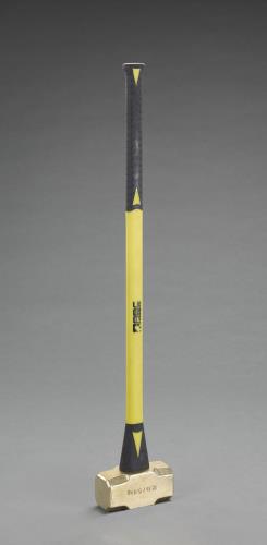 ABC Hammers EA575ER-2 真鍮大ハンマー(グラスファイバー柄) 4.5kg[EA575ER2] 返品種別B