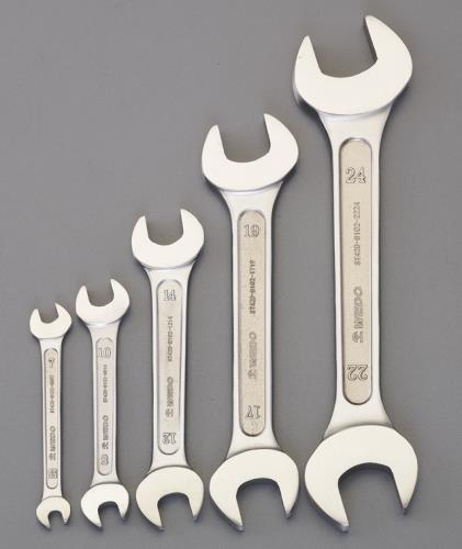Wedo Tools EA615BS 5.5-24mm 両口スパナ(ステンレス製) 5本組ウェド[EA615BS] 返品種別B