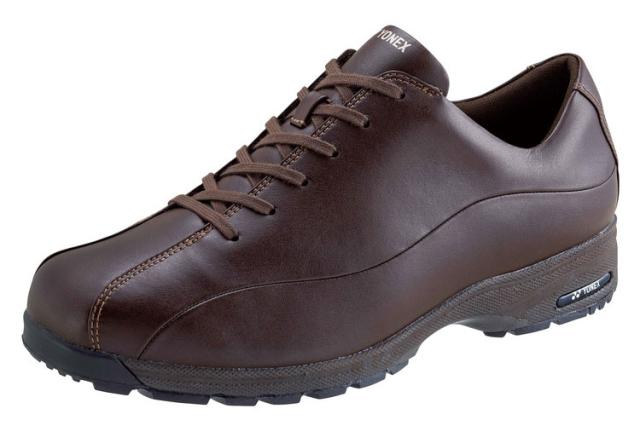 ヨネックス メンズ ウォーキングシューズ (ダークブラウン・25.5cm) YO-SHWM21N-040-25.5返品種別A