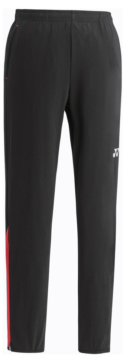 ヨネックス サッカー・フットサル用　トレーニングロングパンツ（ブラック/レッド・サイズ：M） YONEX YO-FW6006-187-M返品種別A