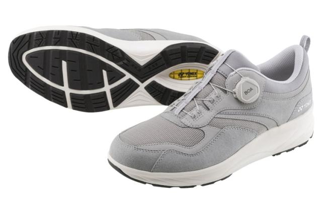 ヨネックス メンズ ウォーキングシューズ (ライトグレー・25.5cm) YO-SHWMC114-148-25.5返品種別A