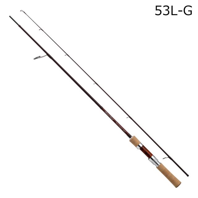 ダイワ 21 シルバークリーク グラスプログレッシブ 53L-G 21 シルバークリーク グラスプログレッシブ 53L-G 5.3ft 2ピース スピニングDAIWA ネイティブトラウトロッド[05809521ダイワ] 返品種別A