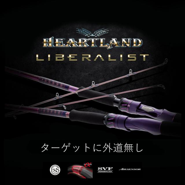 ハートランドリベラリスト763MH＋RSB-23 保証書有り ダイワ 22 ハートランド リベラリスト 763MH+RSB-23 7.6ft 3