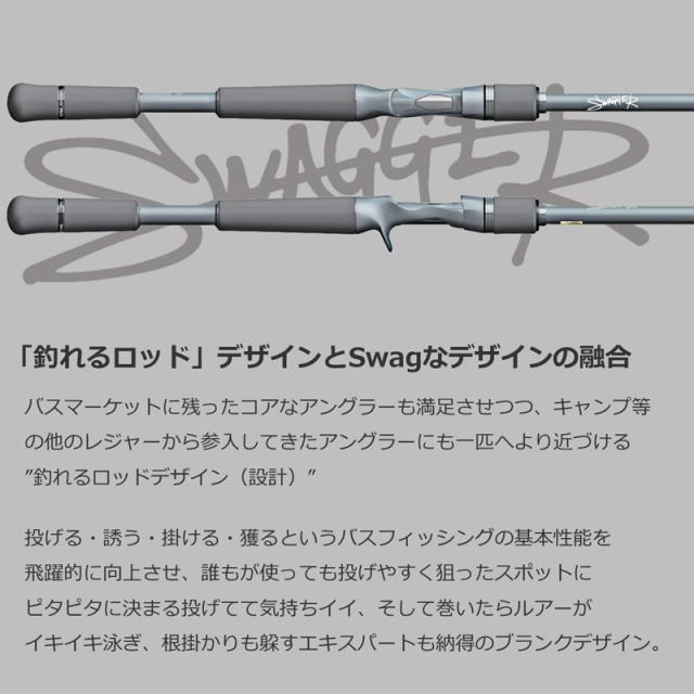 ダイワ　スワッガー C72H(ストロングゲームスペシャル) ダイワ 22 スワッガー C72H ストロングゲームスペシャル 7.2ft 2