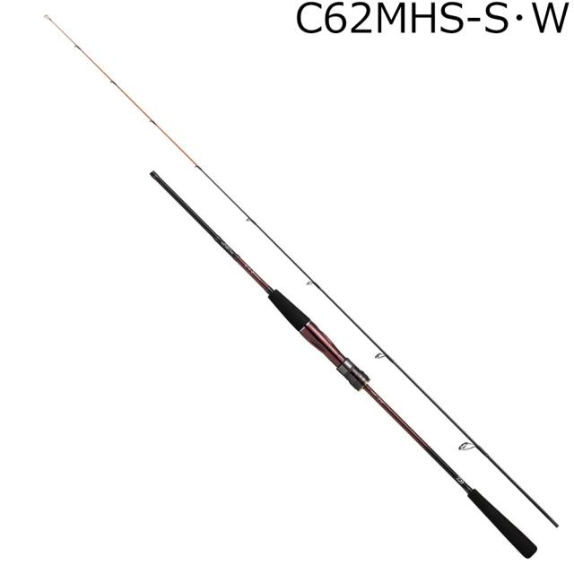 ダイワ 23 紅牙MX TYPE-C C62MHS-S・W 6.2ft 2ピース スピニング DAIWA