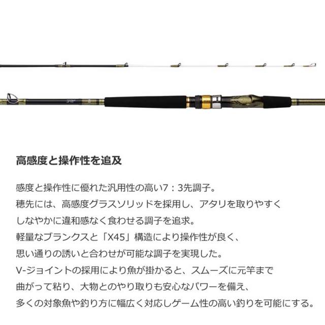 ダイワ(DAIWA) 船竿 アナリスターアマダイ 195 釣り竿 最高