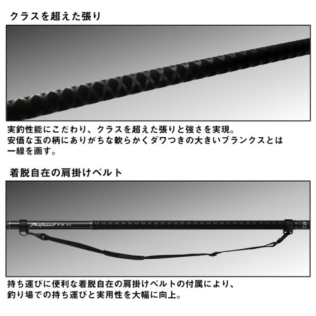 ダイワ プログランドイソタモアミ60-60・W プログランド磯玉網 60-60