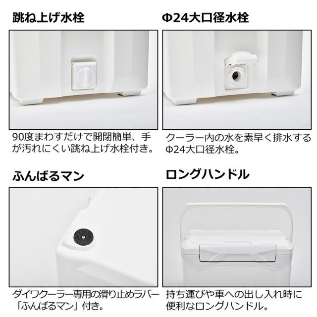 ダイワ プロバイザー REX  GU2200 22L (ブラック) DAIWA クーラーボックス PROVISOR REX プロバイザーREX GU2200 22L(ブラック)返品種別A_3