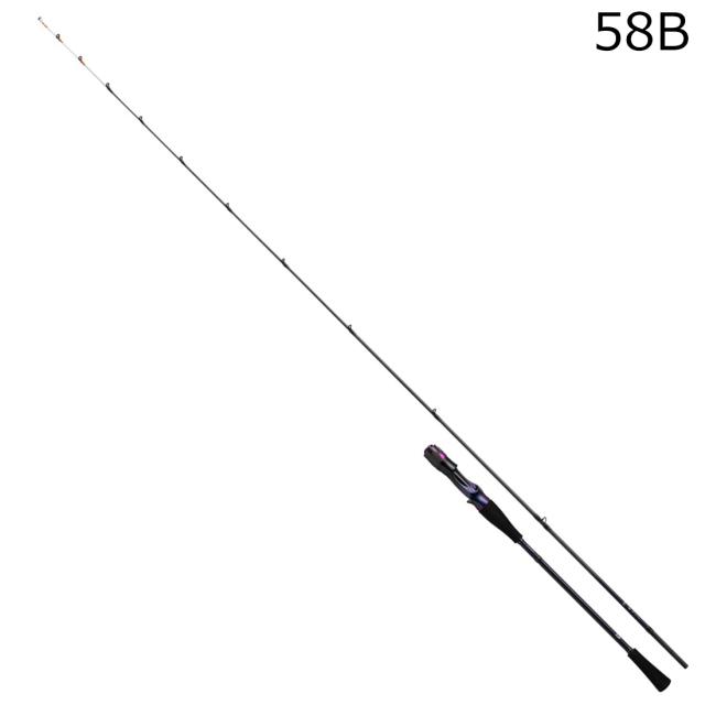 ダイワ 24 鏡牙AIR 58B 5.8ft 2ピース ショートチューブラー