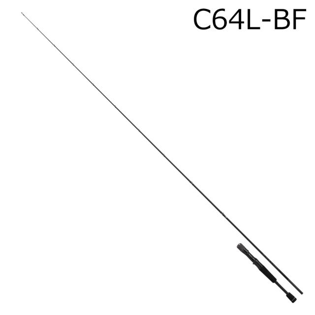 ダイワ 25 ブラックレーベル C64L-BF シャープ＆センシティブ ベイトフィネス 25ブラックレーベルC64L-BF返品種別A