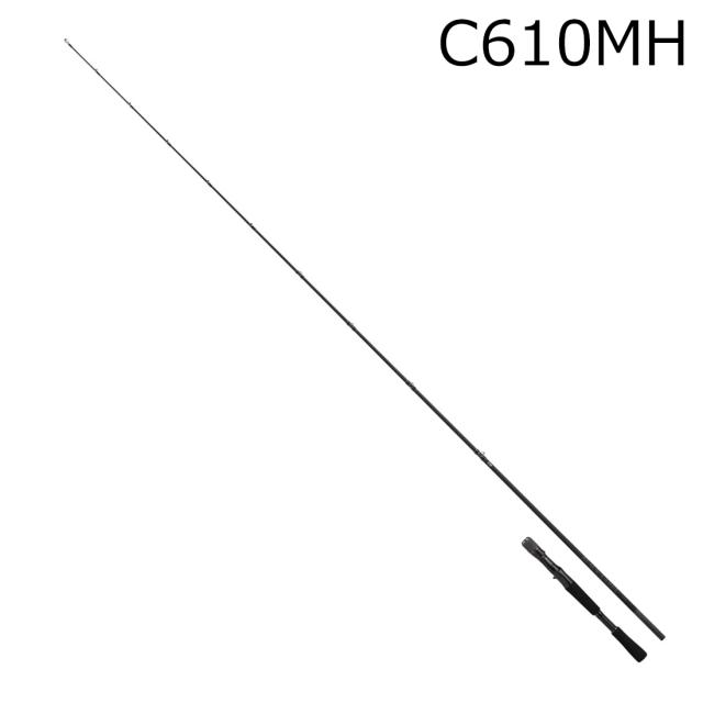 ダイワ 25 ブラックレーベル C610MH ワイヤーベイト・スイム＆ビッグベイトスペシャル 25ブラックレーベルC610MH返品種別A