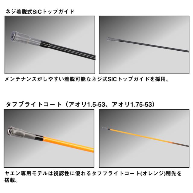 ダイワ 25 マークドライ アオリ 1.5-53・J ヤエンモデル DAIWA MARKDRY