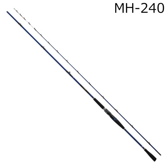 ダイワ 24キョクエイヒラメ MH-240 24 極鋭 ヒラメ MH-240・K 2本継DAIWA 船竿[05500986ダイワ] 返品種別A
