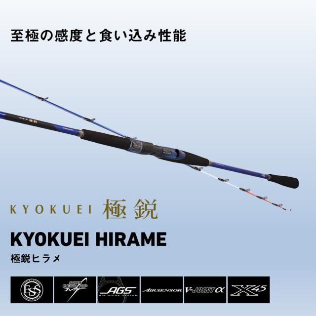 ダイワ 24キョクエイヒラメ MH-240 24 極鋭ヒラメ MH-240・K 2本 ダイワ 24キョクエイヒラメ MH-240 24 極鋭ヒラメ MH-240・K 2本