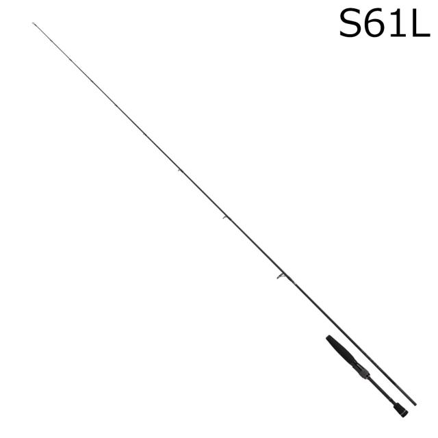 ダイワ 25 ブラックレーベル S61L シャープ＆センシティブ アルティメットフィネススピン 25ブラックレーベルS61L返品種別A