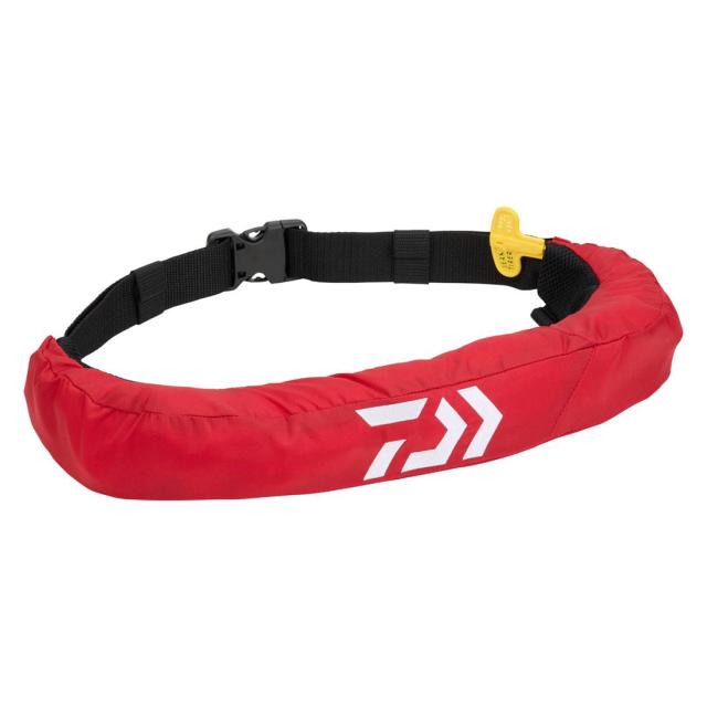 ダイワ DF-2724 インフレータブルライフジャケット ウエストタイプ自動・手動膨脹式 フリー(レッド) DF-2724(レッド)返品種別A