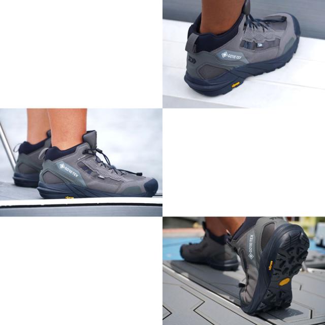 ダイワ DS-2301G-ID GORE-TEX オフショアシューズ ミッドカット 27.0cm (グレー) DAIWA 透湿防水シューズ DS-2301G-ID 27.0cm返品種別A