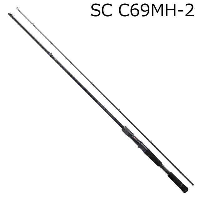 ダイワ 25 ブラックレーベル SC C69MH-2 ショアコンペティション ヘビーバーサタイルスペシャル 25ブラックレーベルSC C69MH-2返品種別A