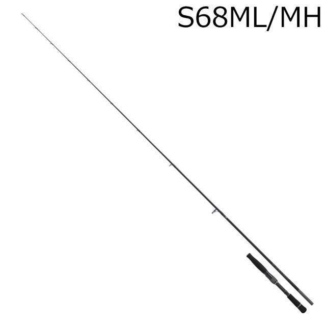 ダイワ 25 ブラックレーベル S68ML/MH パワーフィネス・パワーミドストスペシャル 25ブラックレーベルS68ML/MH返品種別A