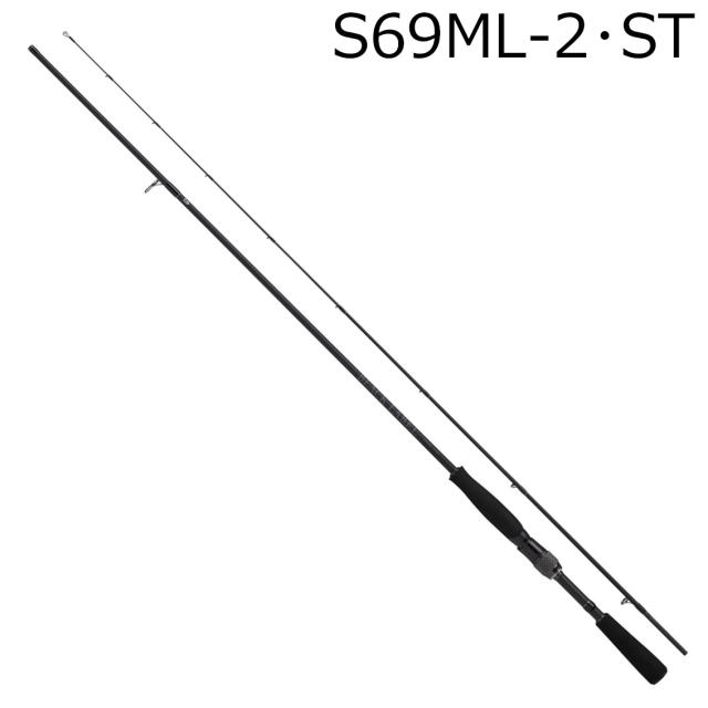 ダイワ 25 ブラックレーベル S69ML-2・ST テクニカルロングスピン 25ブラックレーベルS69ML-2・ST返品種別A