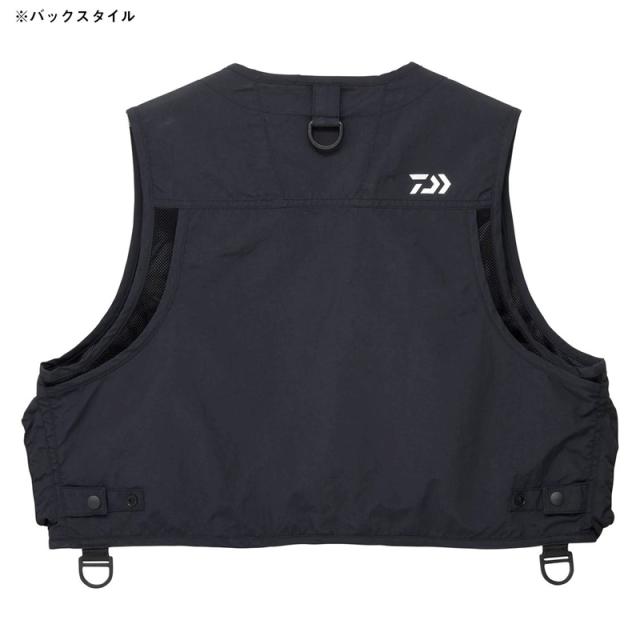 ダイワ DV-3425 フィッシングベスト Lサイズ (ブラック) DAIWA 渓流