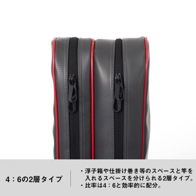 ダイワ へらロッドケース LT130-2P (D) 2層式ロッドケース(ガンメタル) ヘラロッドケースLT130-2P(D)ガンメタル返品種別A_7