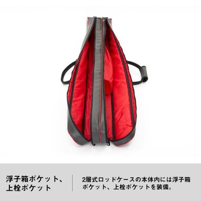ダイワ へらロッドケース LT130-2P (D) 2層式ロッドケース(サクラ) DAIWA へら竿ケース ヘラロッドケースLT130-2P(D)サクラ返品種別A_6