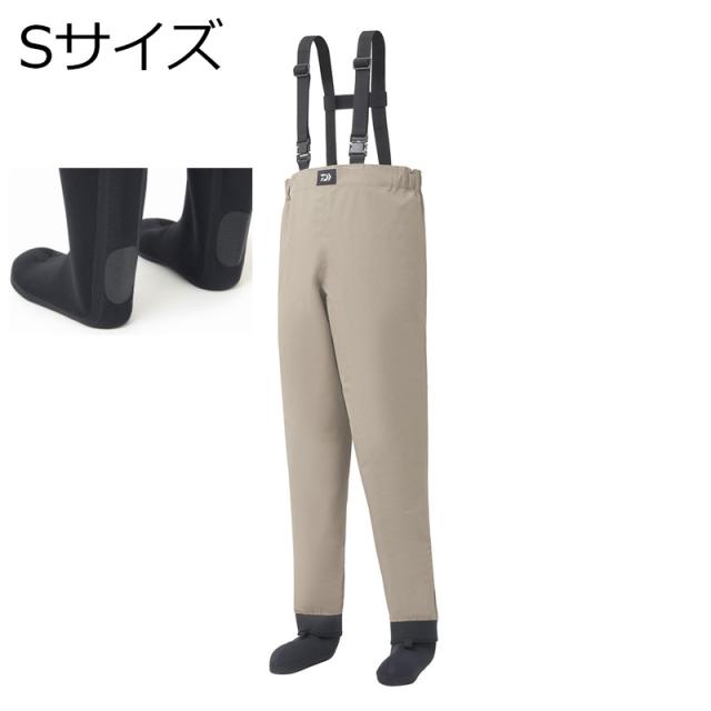 ダイワ BW-3051S ブレスウェーダー ソックス先丸 Sサイズ24.0〜24.5cm(グレージュ) BW-3051S Sサイズ返品種別A