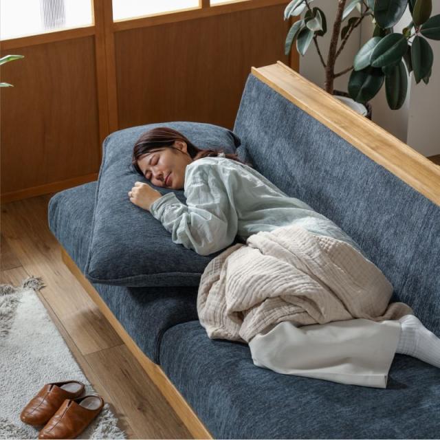 Cページ 関家具 358338 3人掛けソファ (アイボリー・幅180×奥行91×高さ84