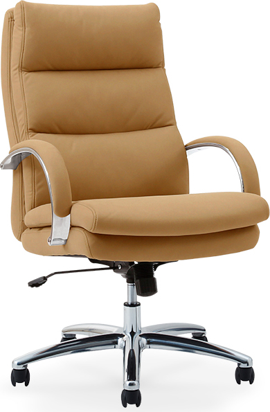 関家具 359141 デスクチェア グラント(キャメル) ハイタイプ シルキーファイバー[359141] 返品種別A