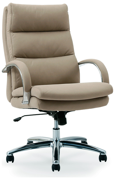 関家具 359142 デスクチェア グラント(ベージュ) ハイタイプ シルキーファイバー[359142] 返品種別A
